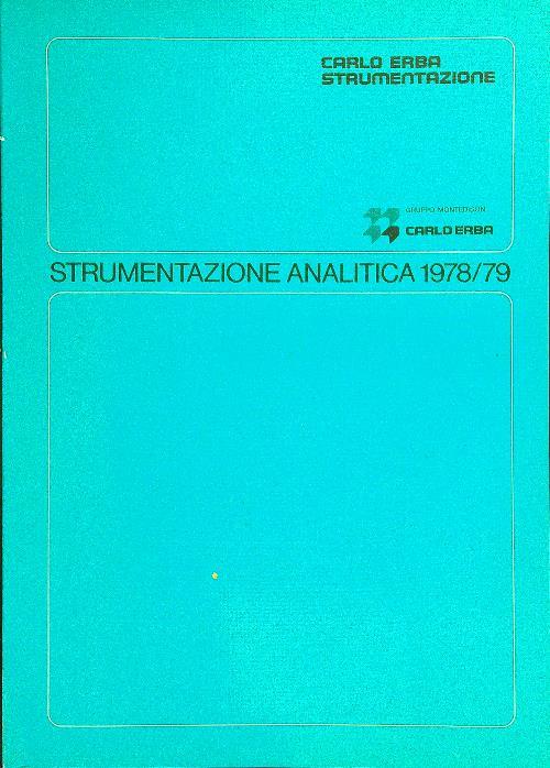 Strumentazione analitica 1978/79