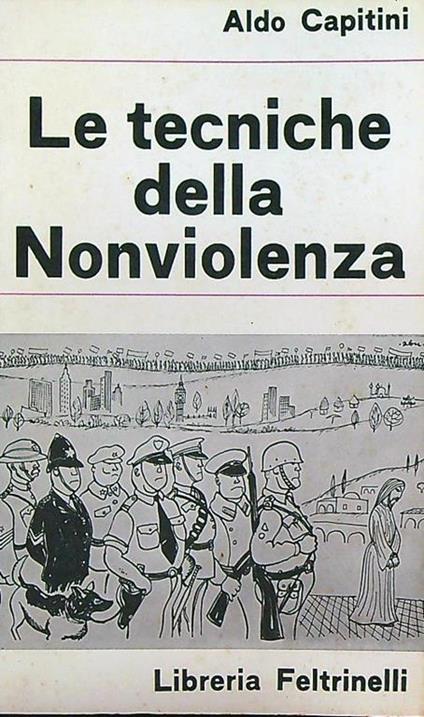 tecniche della nonviolenza - Aldo Capitini - copertina