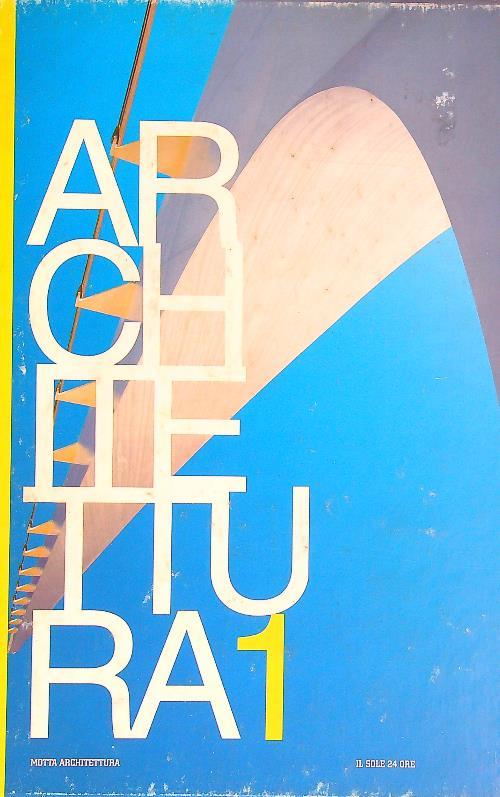 Architettura vol 1 - copertina