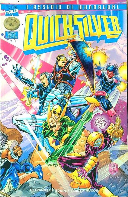 Marvel Mix n.24 Quicksilver L'assedio di Wundagore - copertina