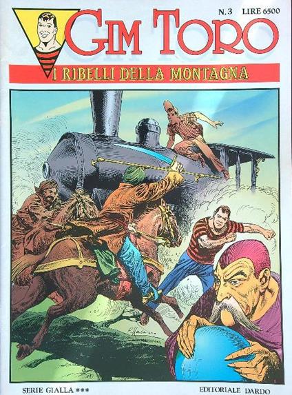 Gim Toro. I Ribelli Della Montagna - copertina