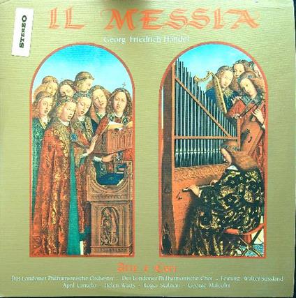 Messia Arie e Cori vinile - Vinile LP di Georg Friedrich Händel