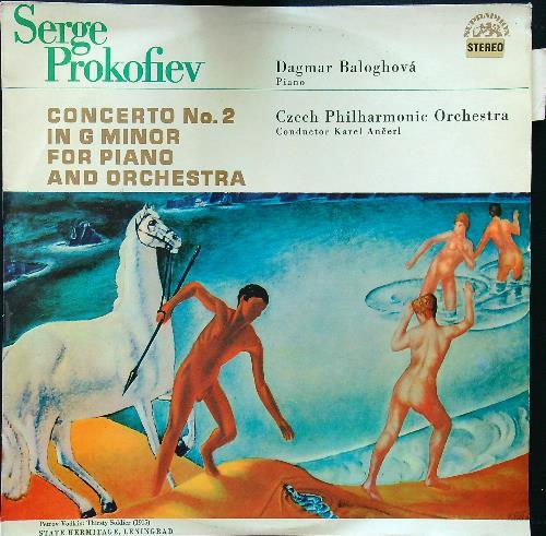 Concerto n. 2 in G minor for piano and orchestra vinile - Vinile LP di Sergei Prokofiev