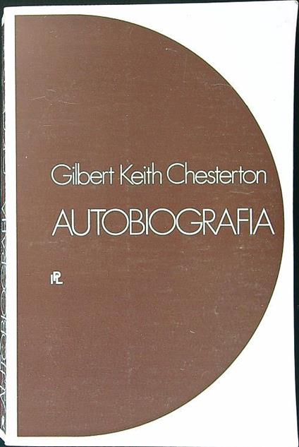 Autobiografia - Gilbert K. Chesterton - copertina