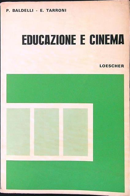 Educazione e cinema - Baldelli - copertina