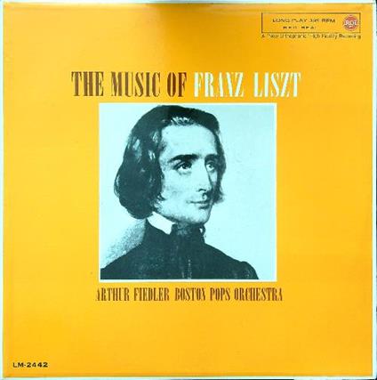 music of Franz Liszt vinile - Vinile LP di Franz Liszt