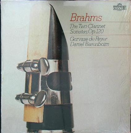two clarinet sonatas, Op.120 vinile - Vinile LP di Johannes Brahms