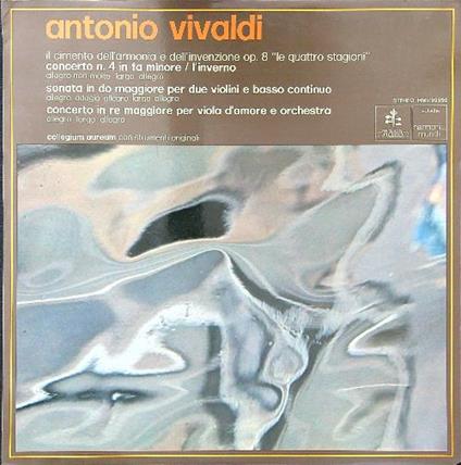 Antonio Vivaldi vinile - Vinile LP di Antonio Vivaldi