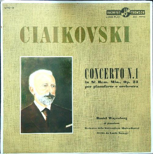 Concerto n.1 in Si Bem. min, Op.23 vinile