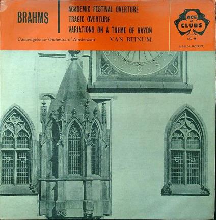 Academic festival overture - Tragic overture - Variations on a theme of Hydn vinile - Vinile LP di Johannes Brahms