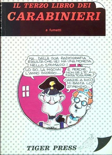 terzo libro dei carabinieri a fumetti - copertina