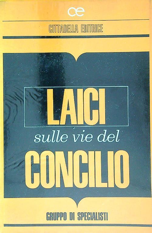 Laici sulle vie del concilio - copertina