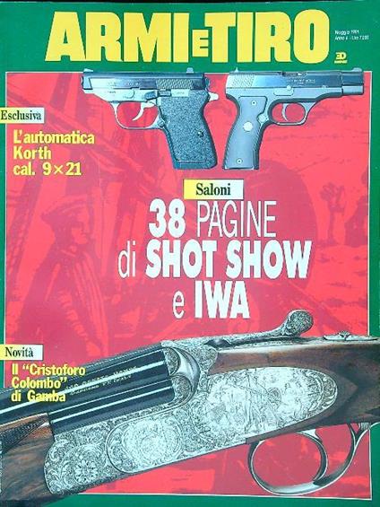 Armi e tiro n. 5 Maggio 1991 - copertina