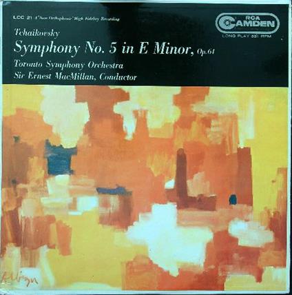 Symphony no.5 in E minor, op. 64 vinile - Vinile LP di Toronto Symphony Orchestra