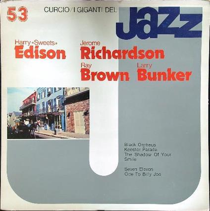 Edison Richardson Brown Bunker vinile - copertina