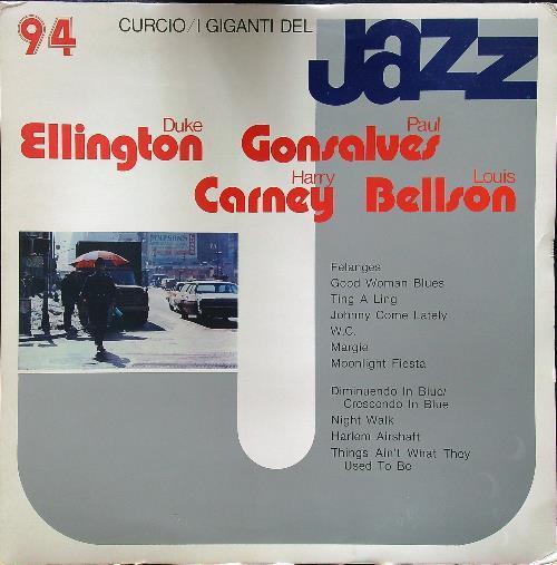 Ellington Gonsalves Carney Bellson vinile - copertina