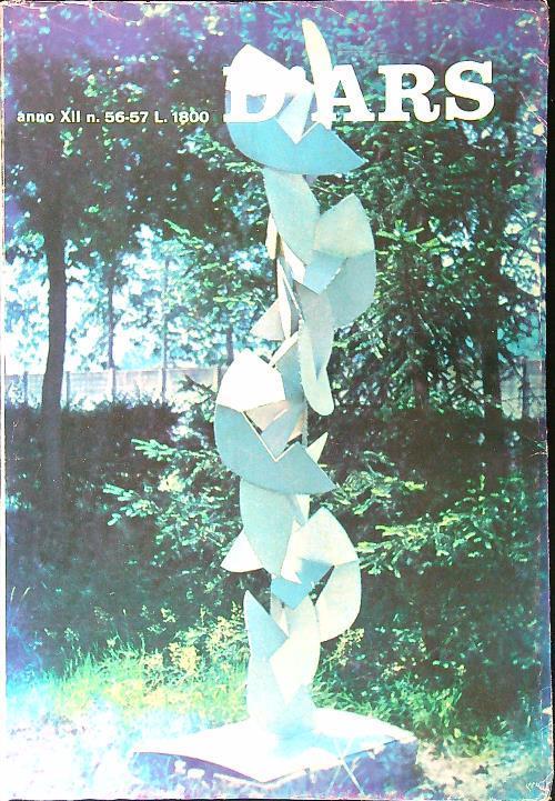 D'Ars n. 56-57/1971 - copertina