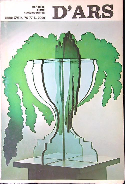 D'Ars n. 76-77/1975 - copertina