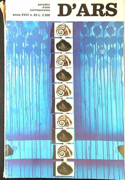 D'ars n. 83/1977 - copertina