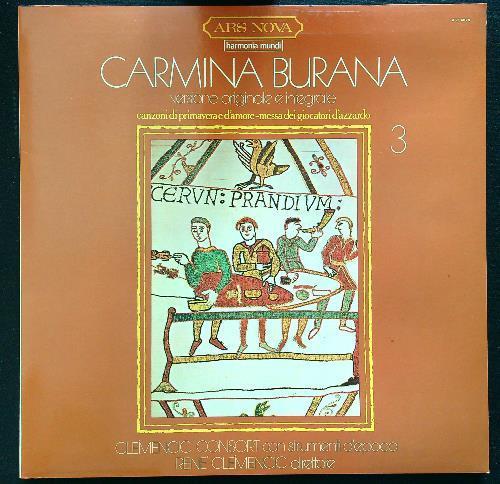 Ars Nova Carmina 3 Burana vinile - copertina