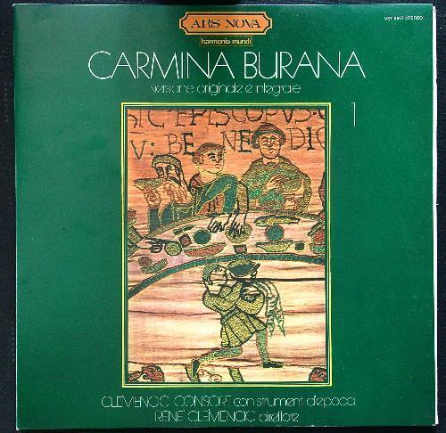 Ars Nova Carmina 1 Burana vinile - copertina