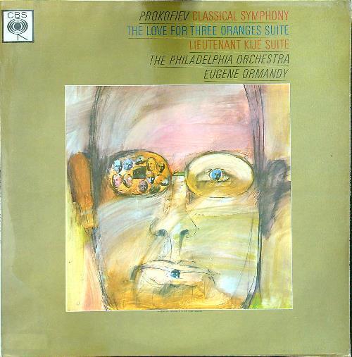 Prokofiev classical symphony vinile - copertina
