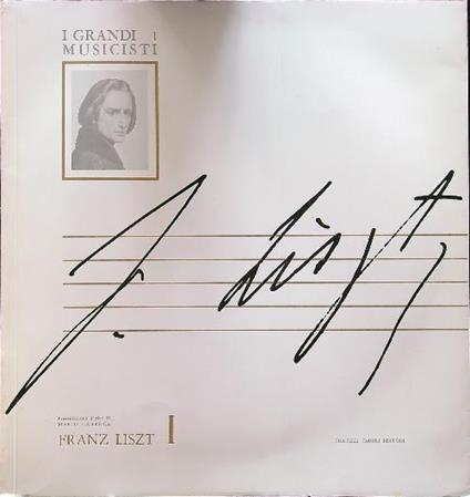 Franz Liszt I vinile - copertina