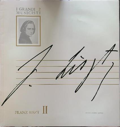 Franz Liszt II vinile - copertina