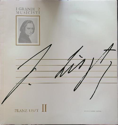 Franz Liszt II vinile - copertina