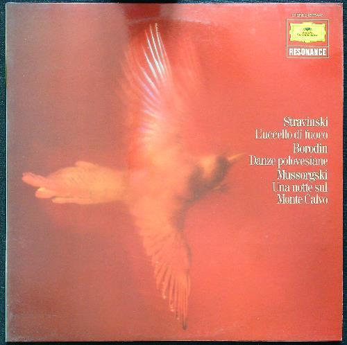 Stravinski Borodin Mussorgski vinile - copertina