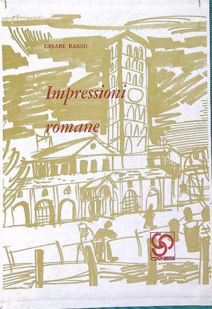 Impressioni romane - Cesare Basini - copertina