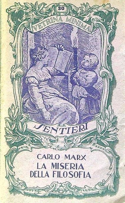 La miseria della filosofia - Carlo Mari - copertina