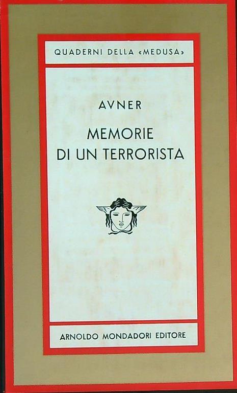 Memorie di un terrorista - Avner - copertina