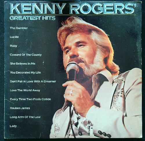 Kenny Rogers' greatest hits vinile - copertina