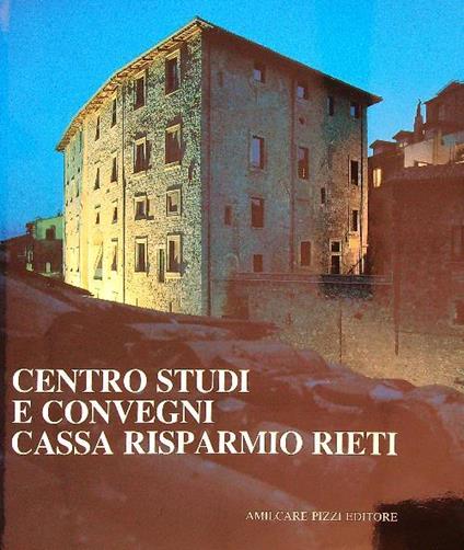 Centro Studi e Convegni Cassa Risparmio Rieti - copertina