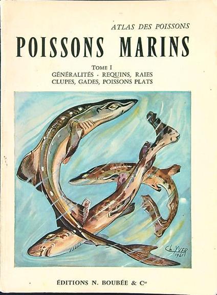 Poissons marins tome I - copertina