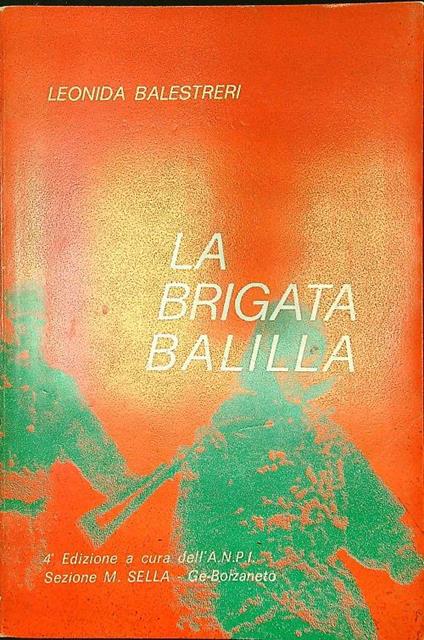 La Brigata Balilla - Leonida Balestreri - copertina