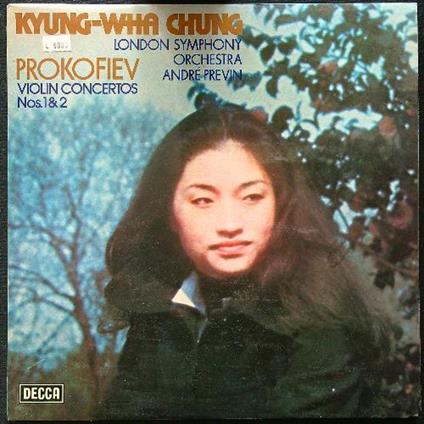 Kyung-Wha Chung Prokofiev vinile - Previn - copertina