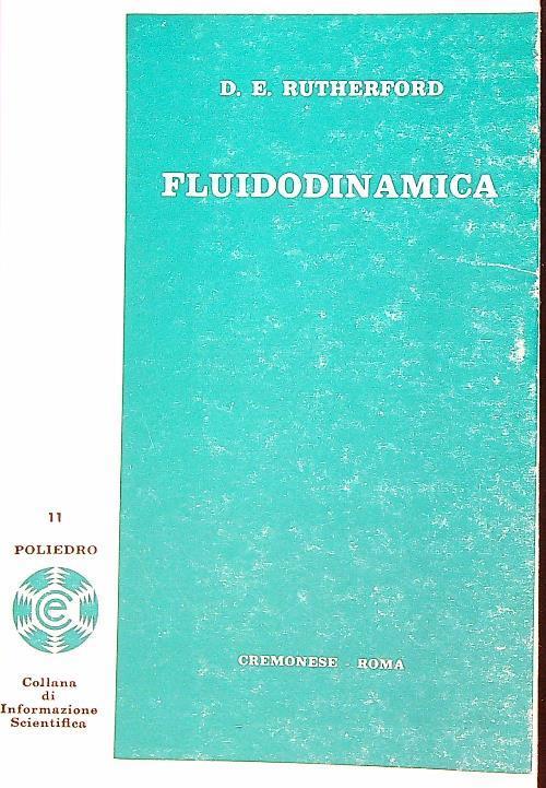 Fluidodinamica - D. E. Rutherford - copertina