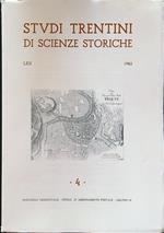 Studi trentini di scienze storiche 4 LXII 1983