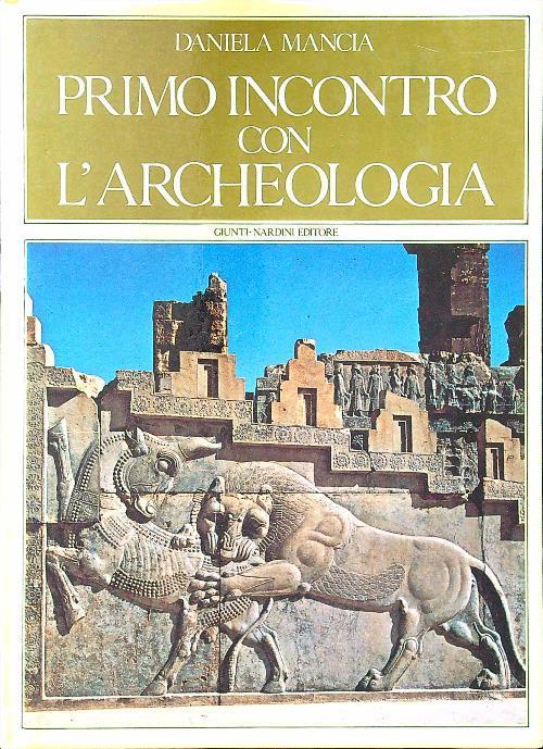 Primo incontro con l'archeologia - Daniela Manca - copertina