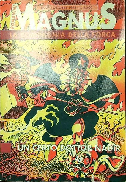 Magnus La compagnia della Forca: Un certo dottor Nadir - Magnus - copertina