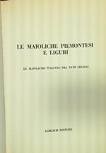 Le maioliche piemontesi e liguri