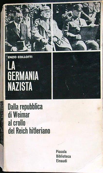 La Germania nazista - Enzo Collotti - copertina