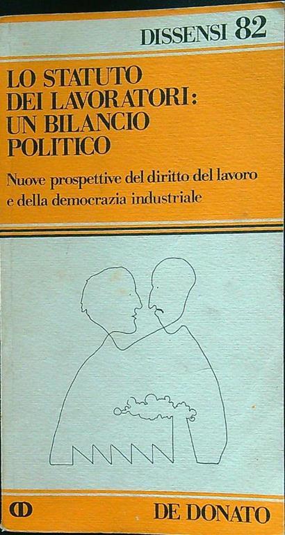 Lo statuto dei lavoratori - copertina