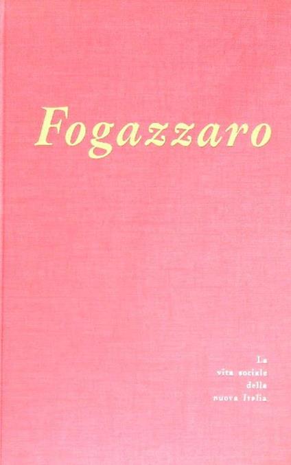 Antonio Fogazzaro - Donatella Piccioni - copertina