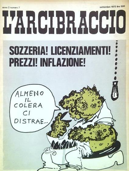 L' Arcibraccio - Anno 2 numero 7/settembre 1973 - copertina