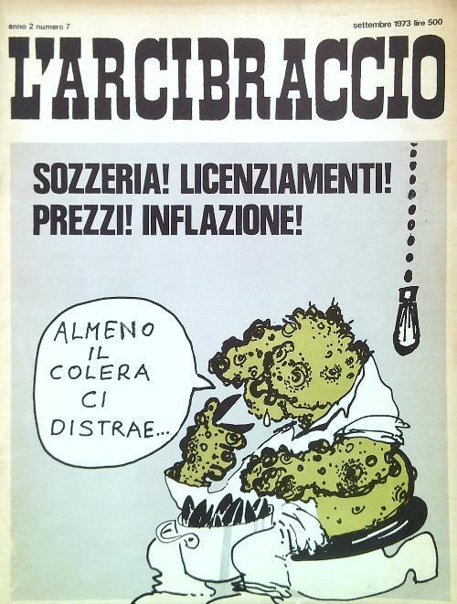 L' Arcibraccio - Anno 2 numero 7/settembre 1973 - copertina