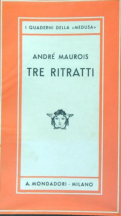 Tre ritratti - André Maurois - copertina