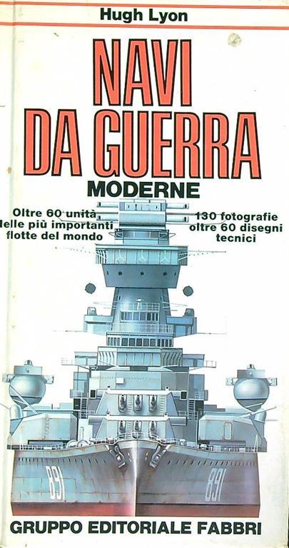 Navi da guerra moderne - Hugh Lyon - copertina